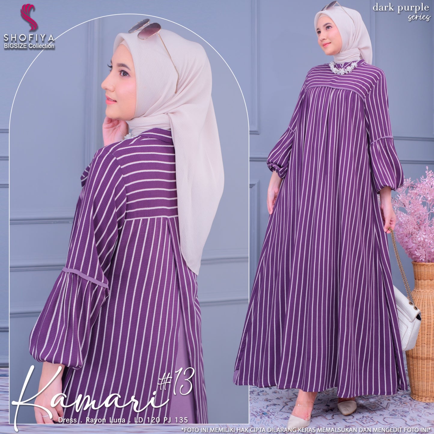 KAMARI 13 JUMBO DRESS