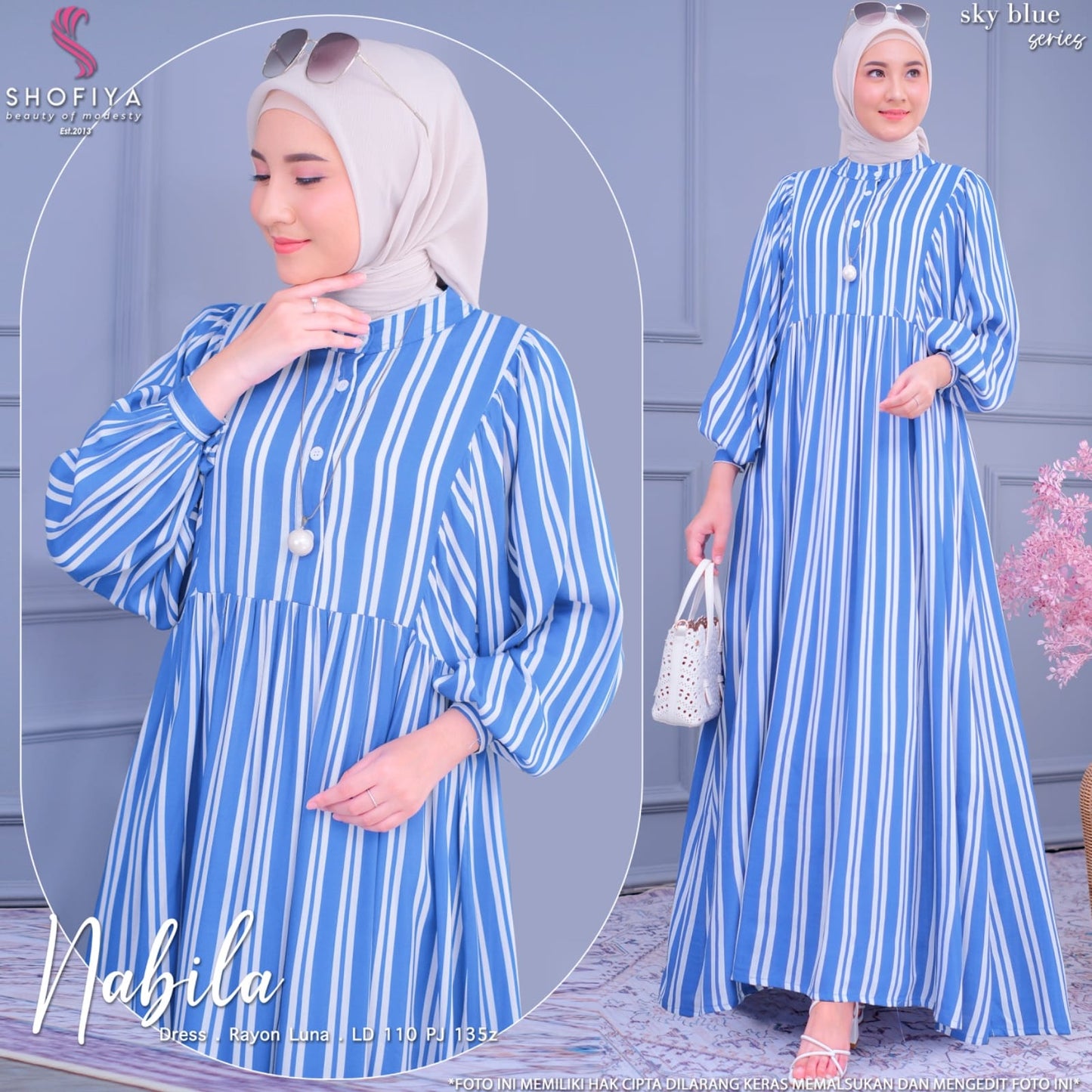 NABILA DRESS ALLSIZE
