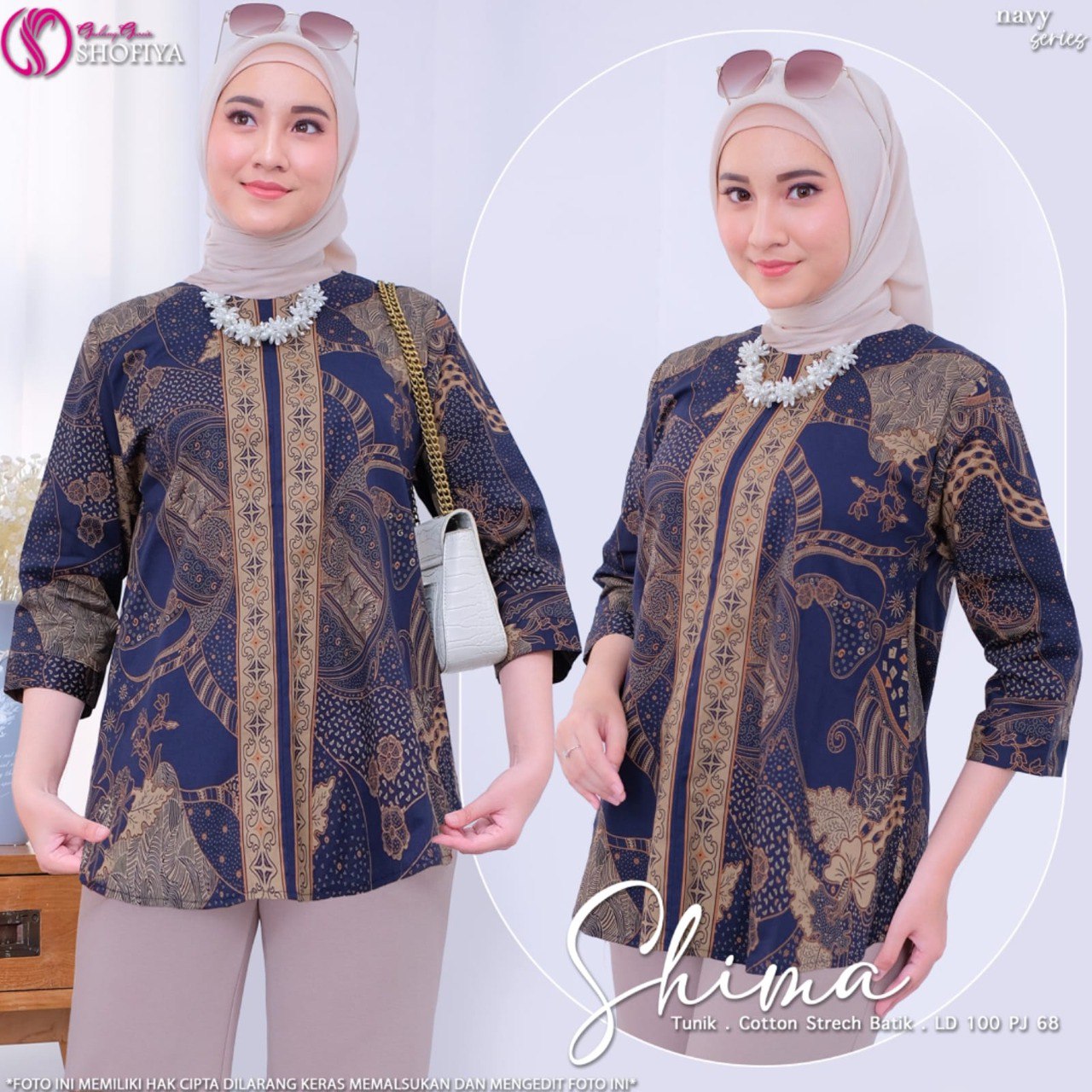 SHIMA TUNIK BATIK