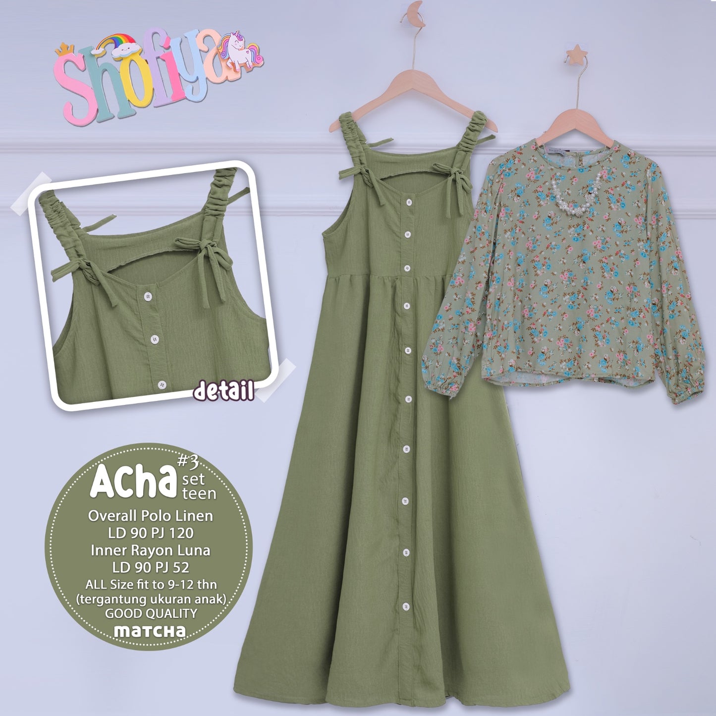 ACHA TEEN SET