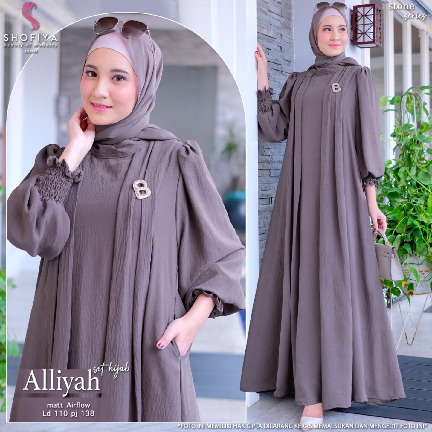 ALLIYAH DRESS SET HIJAB