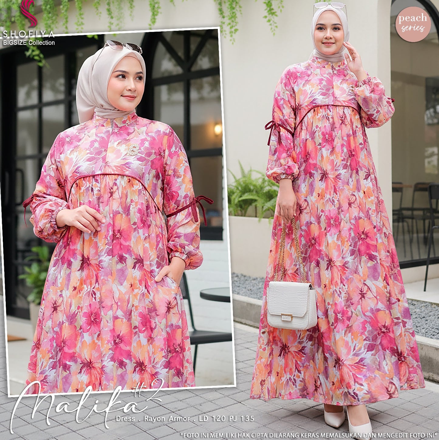 MALIKA 2 JUMBO DRESS