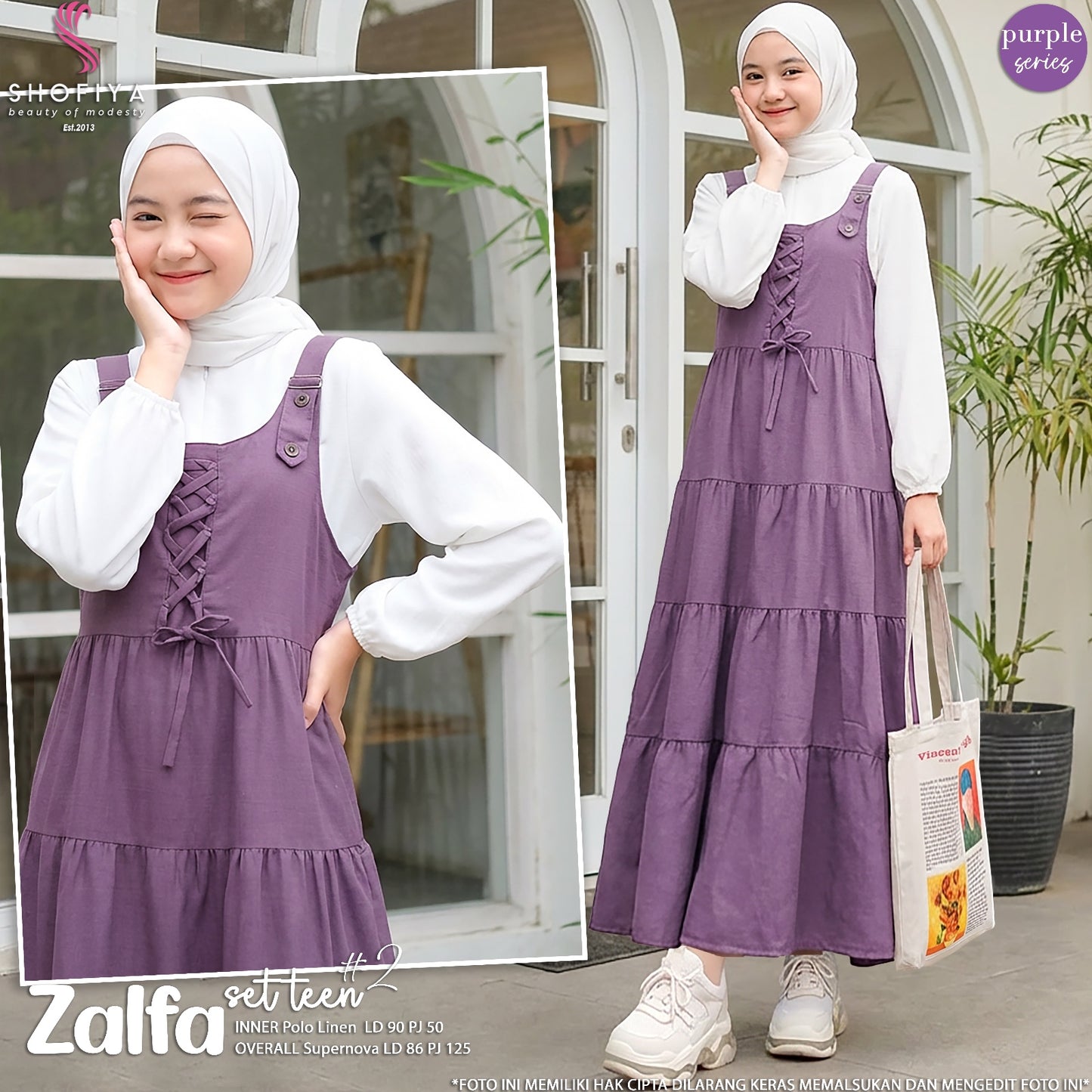 ZALFA OVERALL SET TEEN