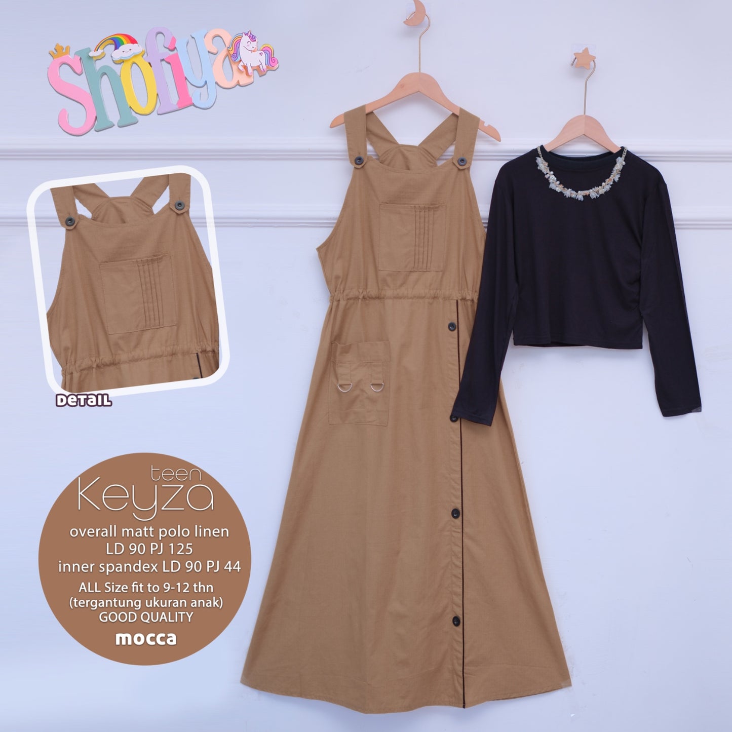 KEYZA OVERALL SET TEEN