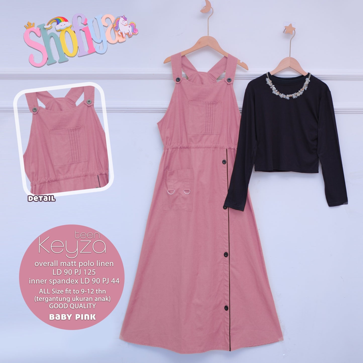 KEYZA OVERALL SET TEEN