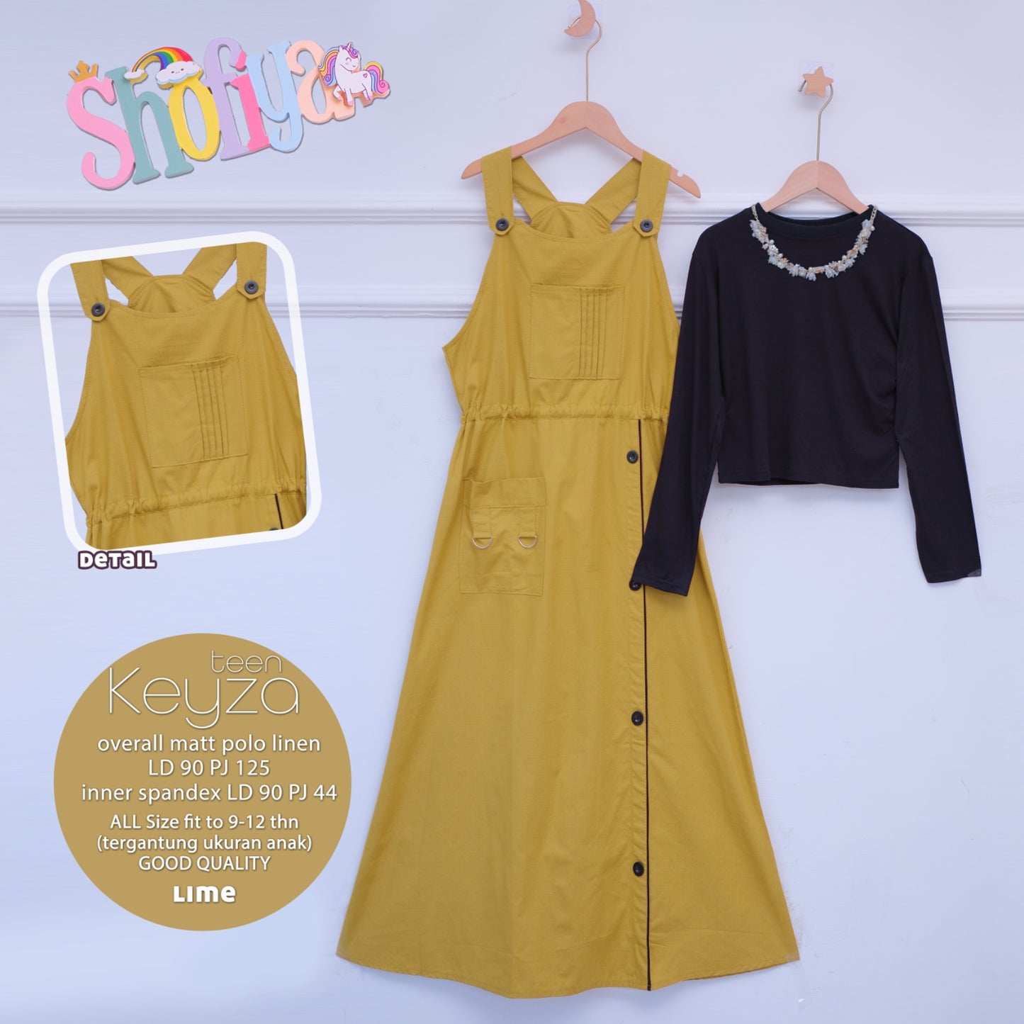 KEYZA OVERALL SET TEEN