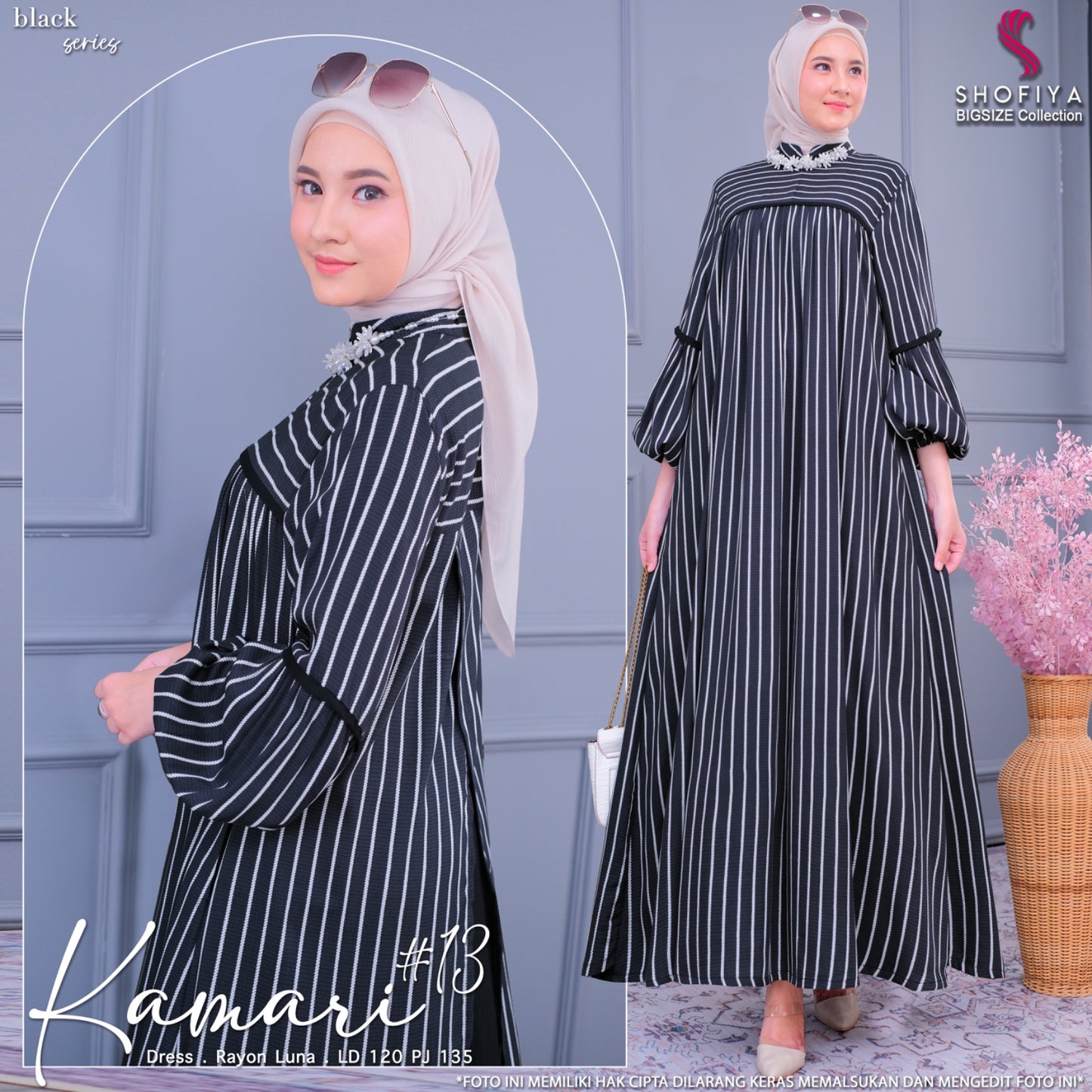 KAMARI 13 JUMBO DRESS
