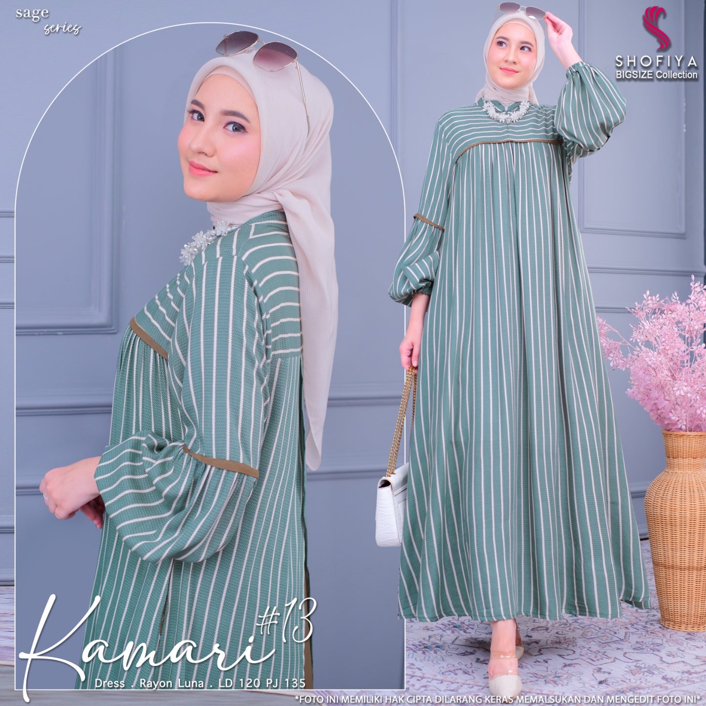 KAMARI 13 JUMBO DRESS