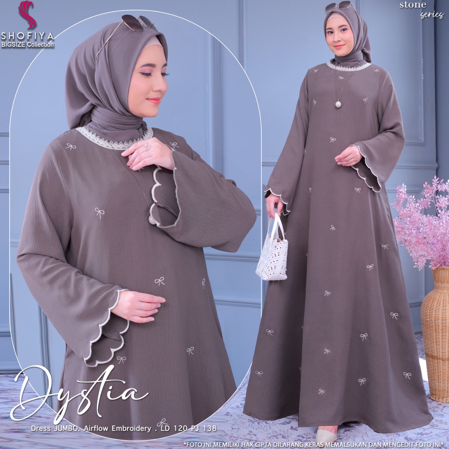 DYSTIA JUMBO DRESS
