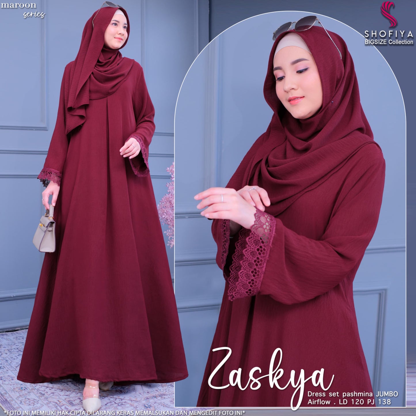 ZASKYA JUMBO DRESS