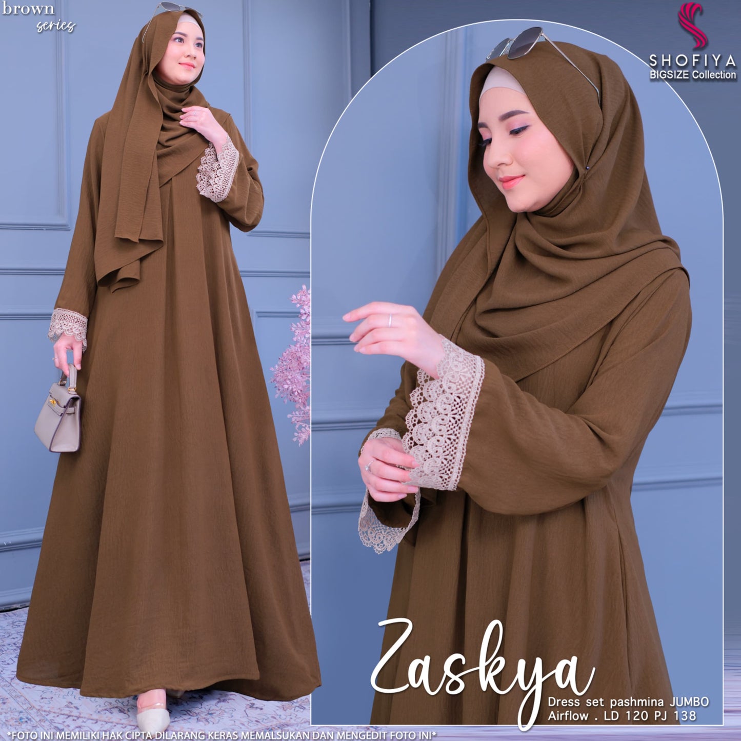 ZASKYA JUMBO DRESS