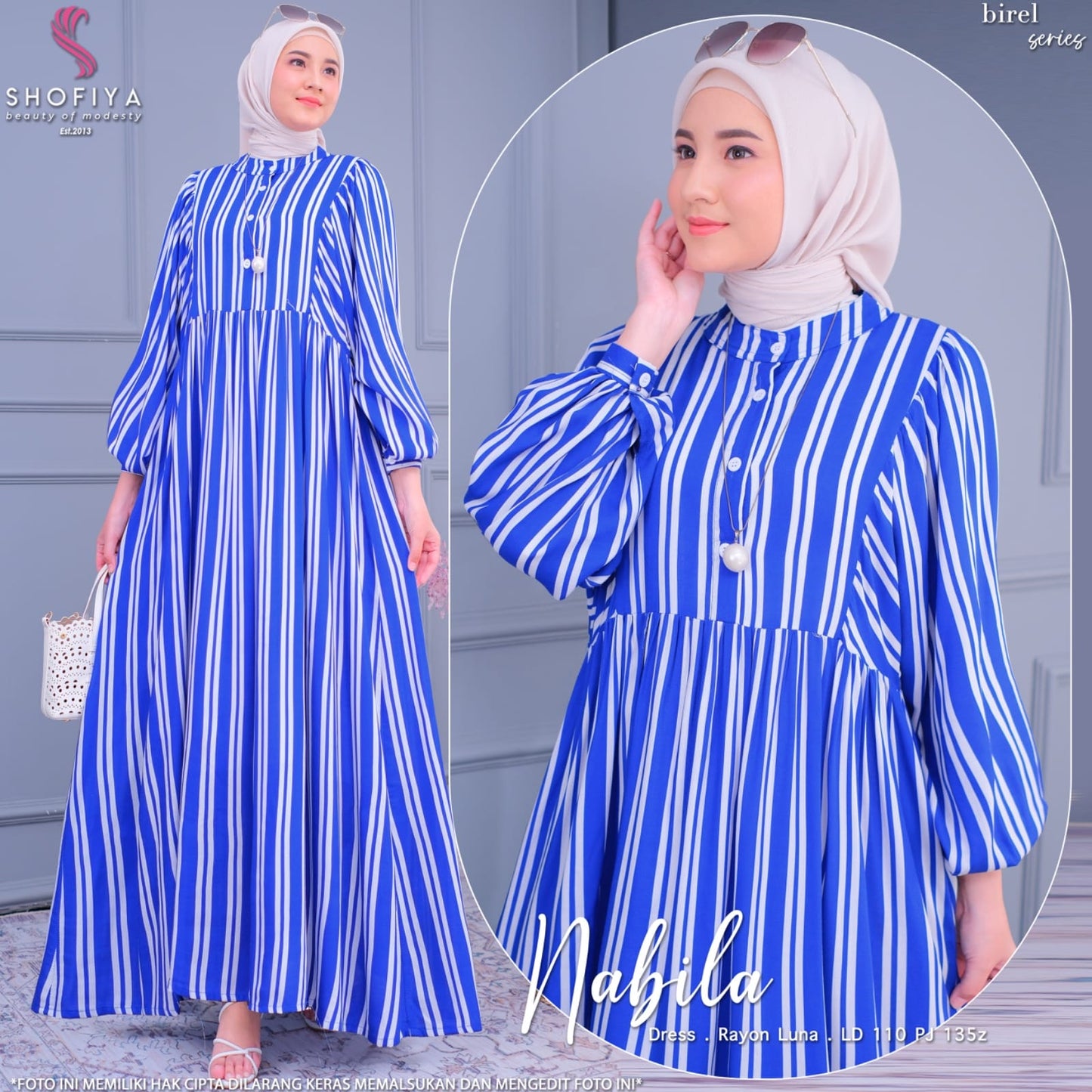 NABILA DRESS ALLSIZE