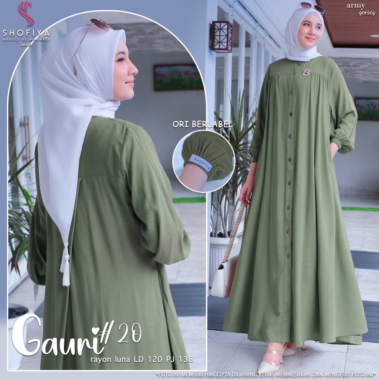 GAURI 20 JUMBO DRESS