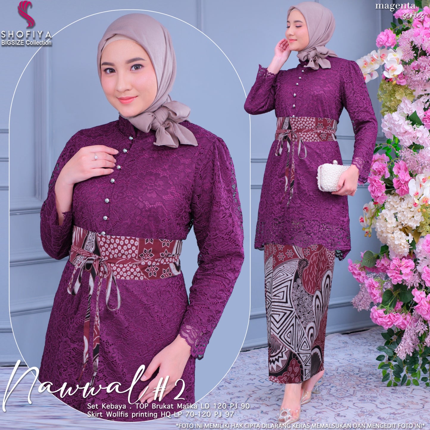 NAWWAL 2 JUMBO KEBAYA