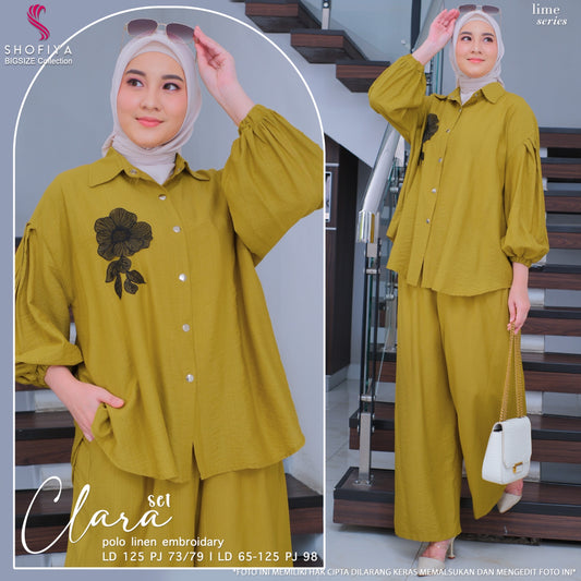 CLARA JUMBO SET CELANA