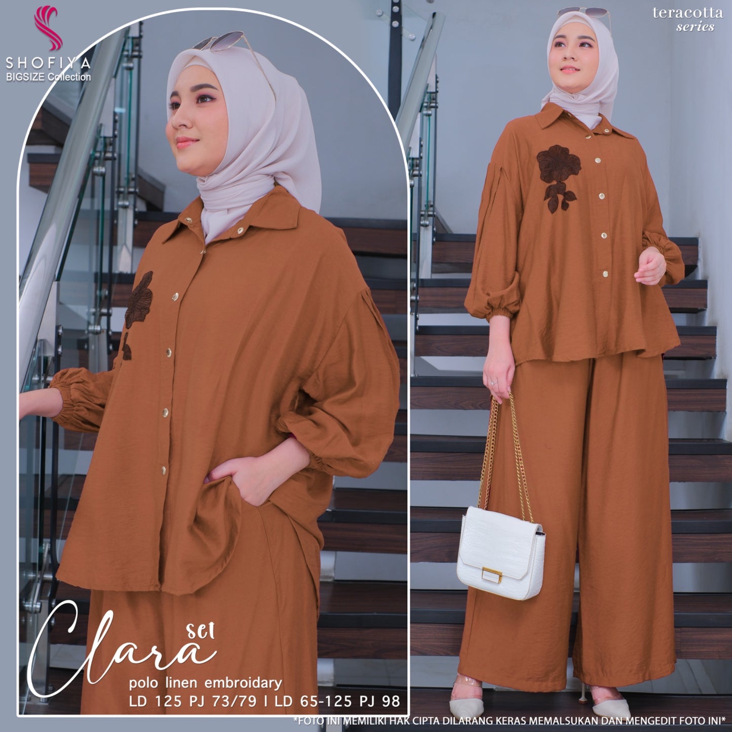 CLARA JUMBO SET CELANA