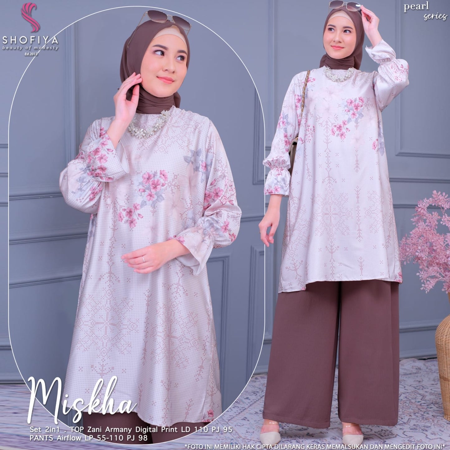 MISKHA SET CELANA