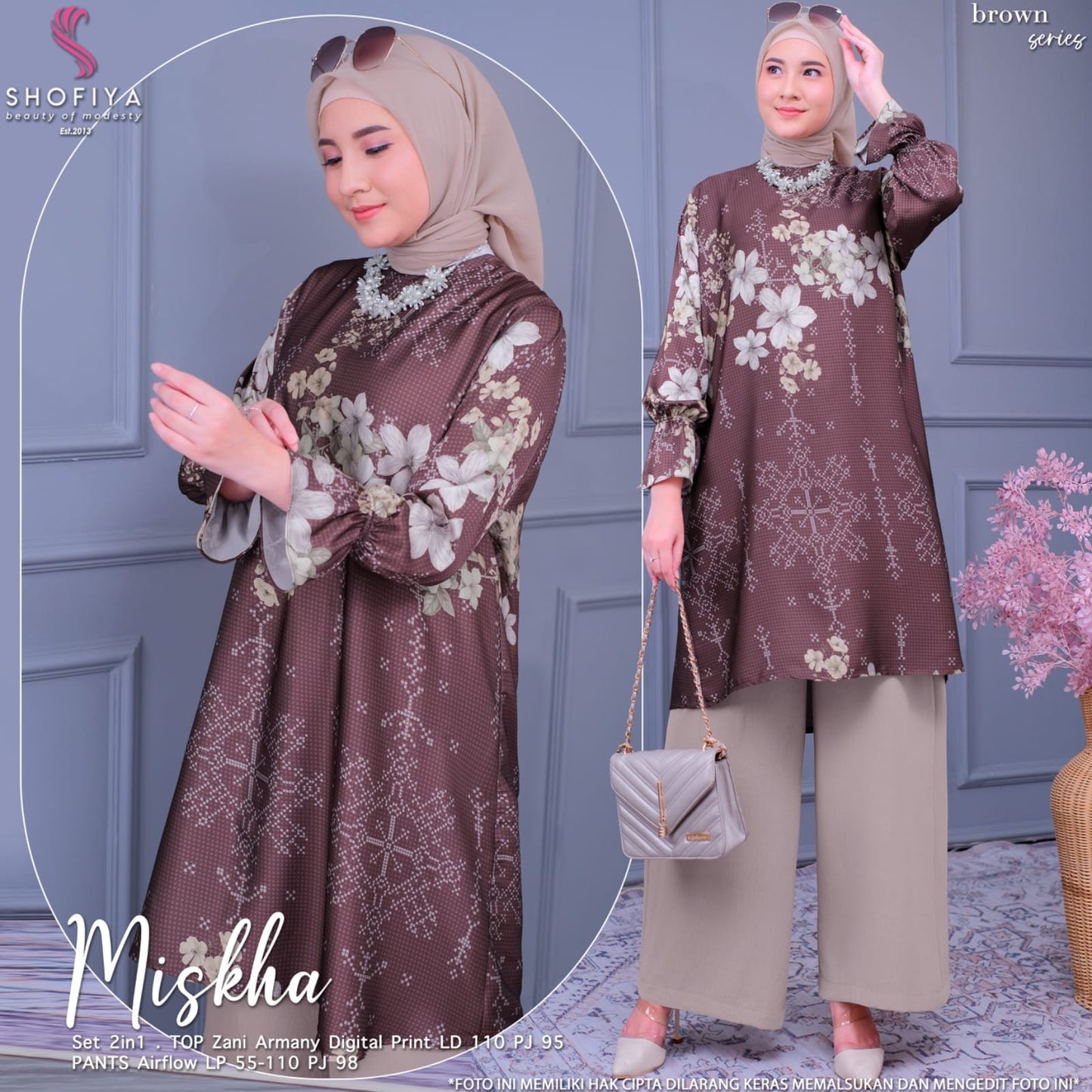 MISKHA SET CELANA