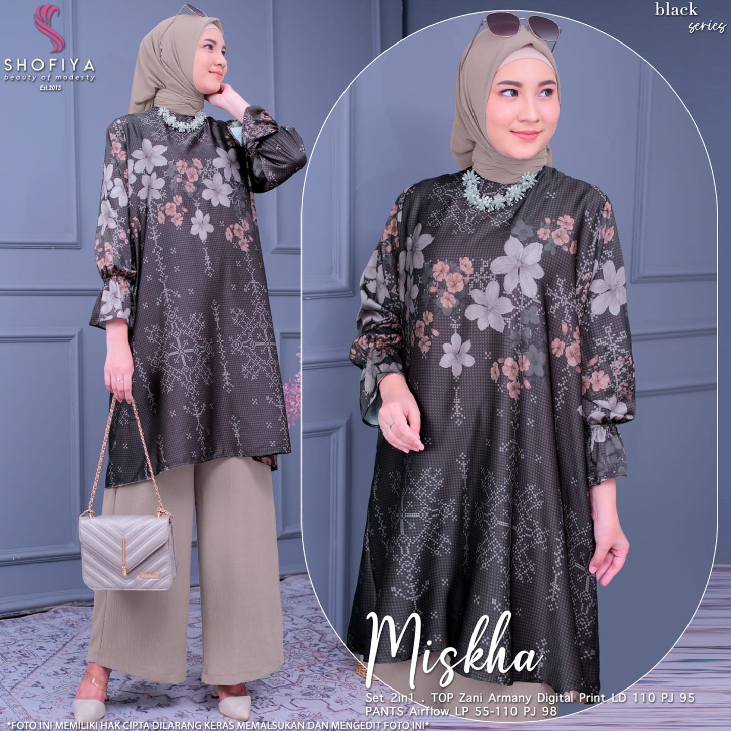 MISKHA SET CELANA