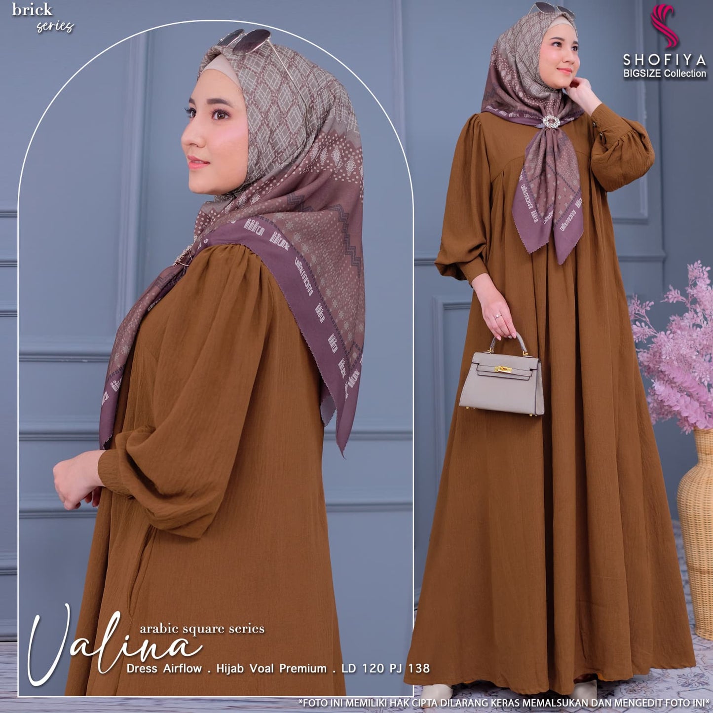VALINA JUMBO BLOSSOM DRESS