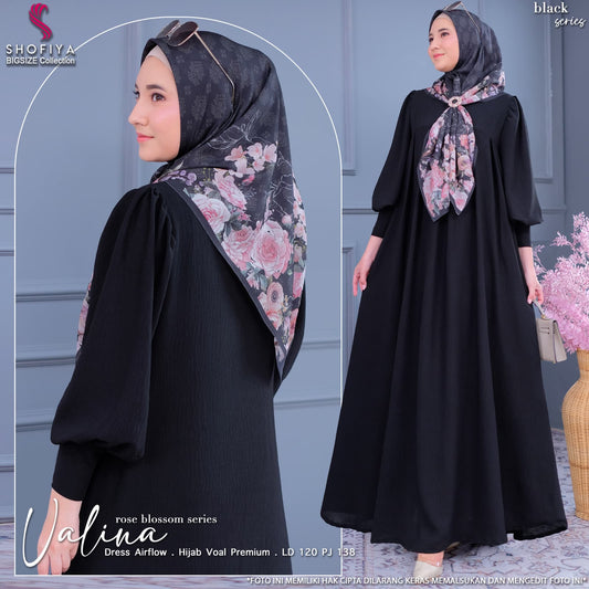 VALINA JUMBO BLOSSOM DRESS