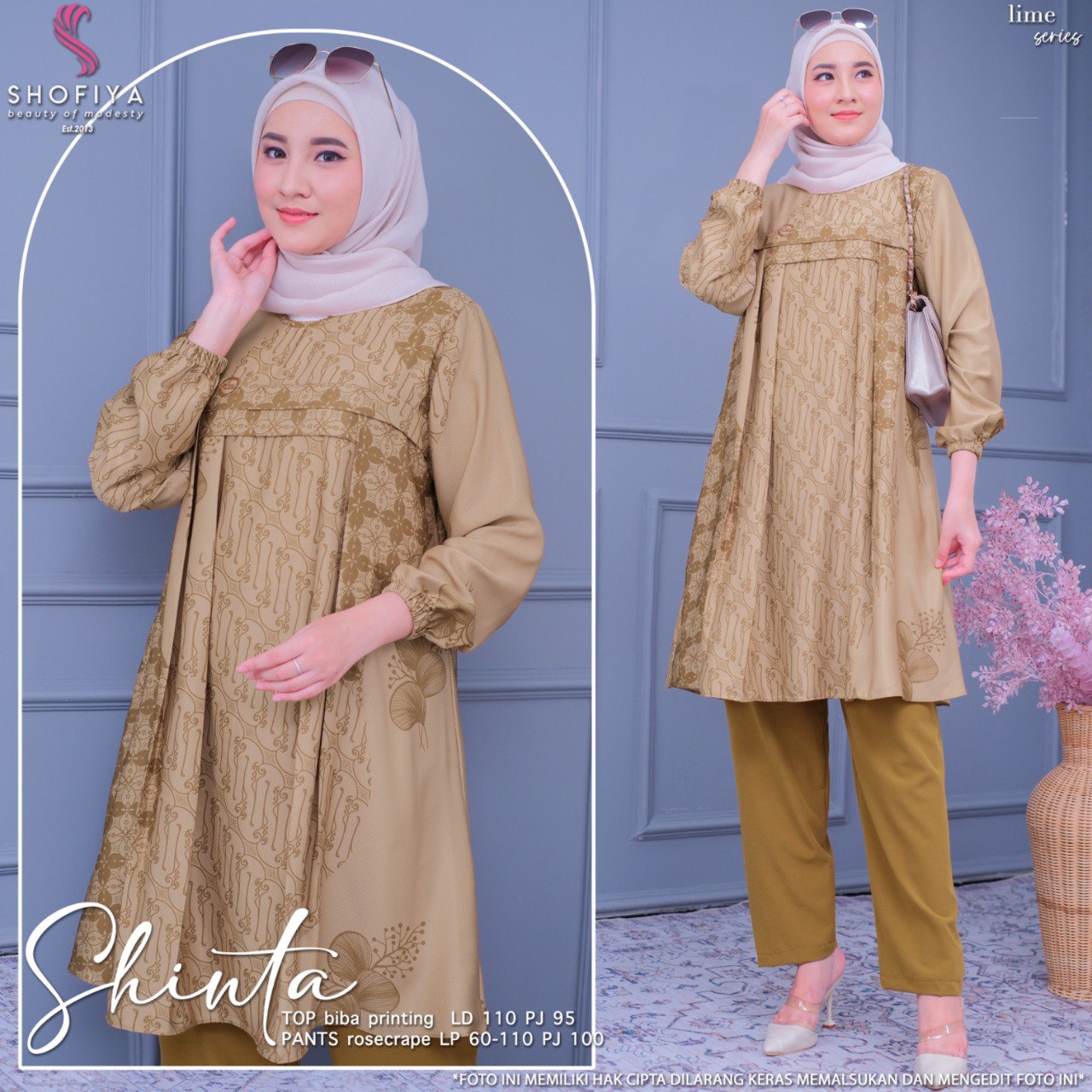SHINTA 2 SET CELANA