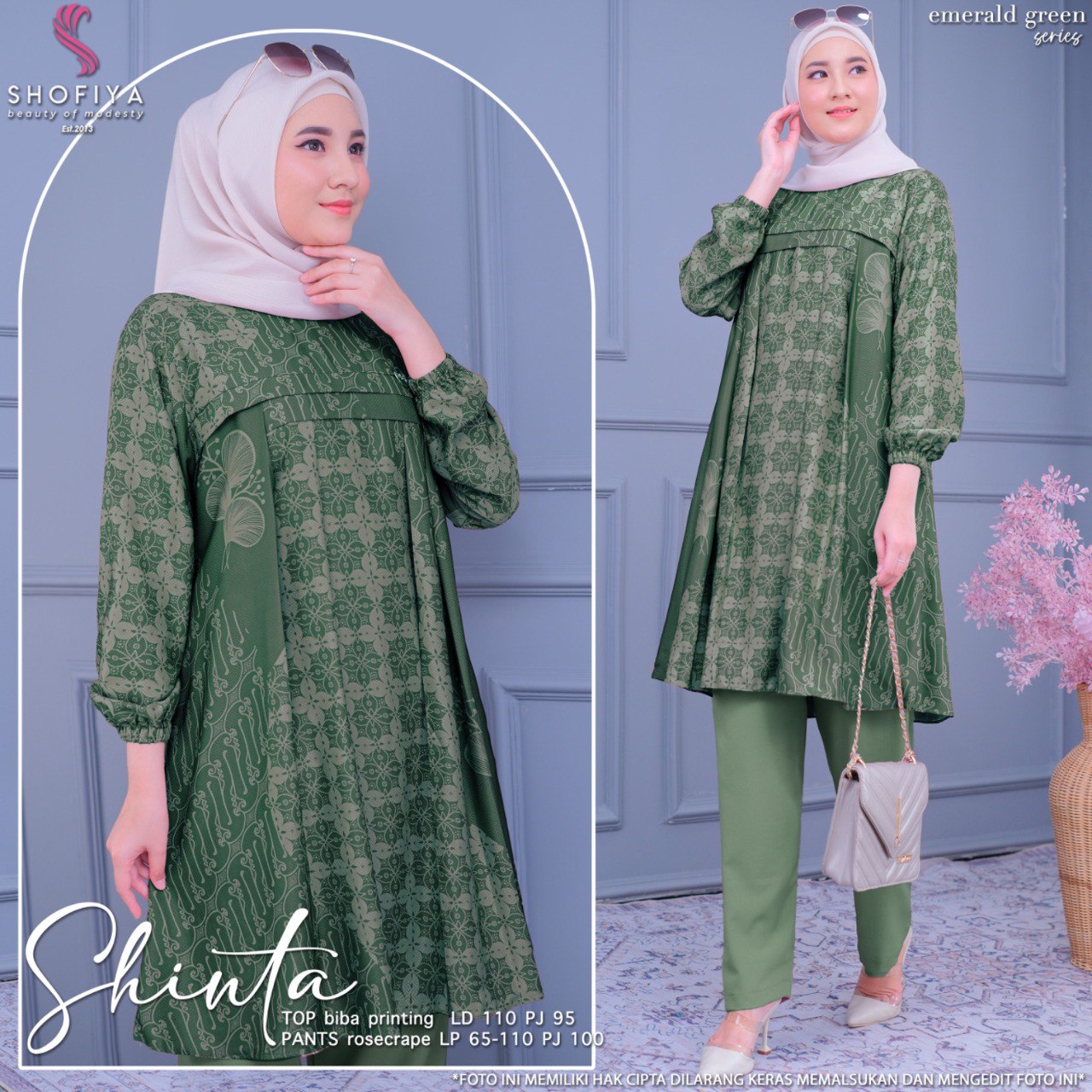 SHINTA 2 SET CELANA