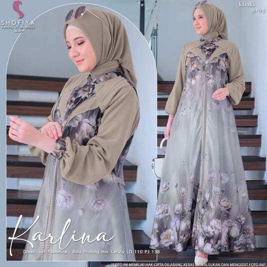 KARLINA DRESS SET HIJAB