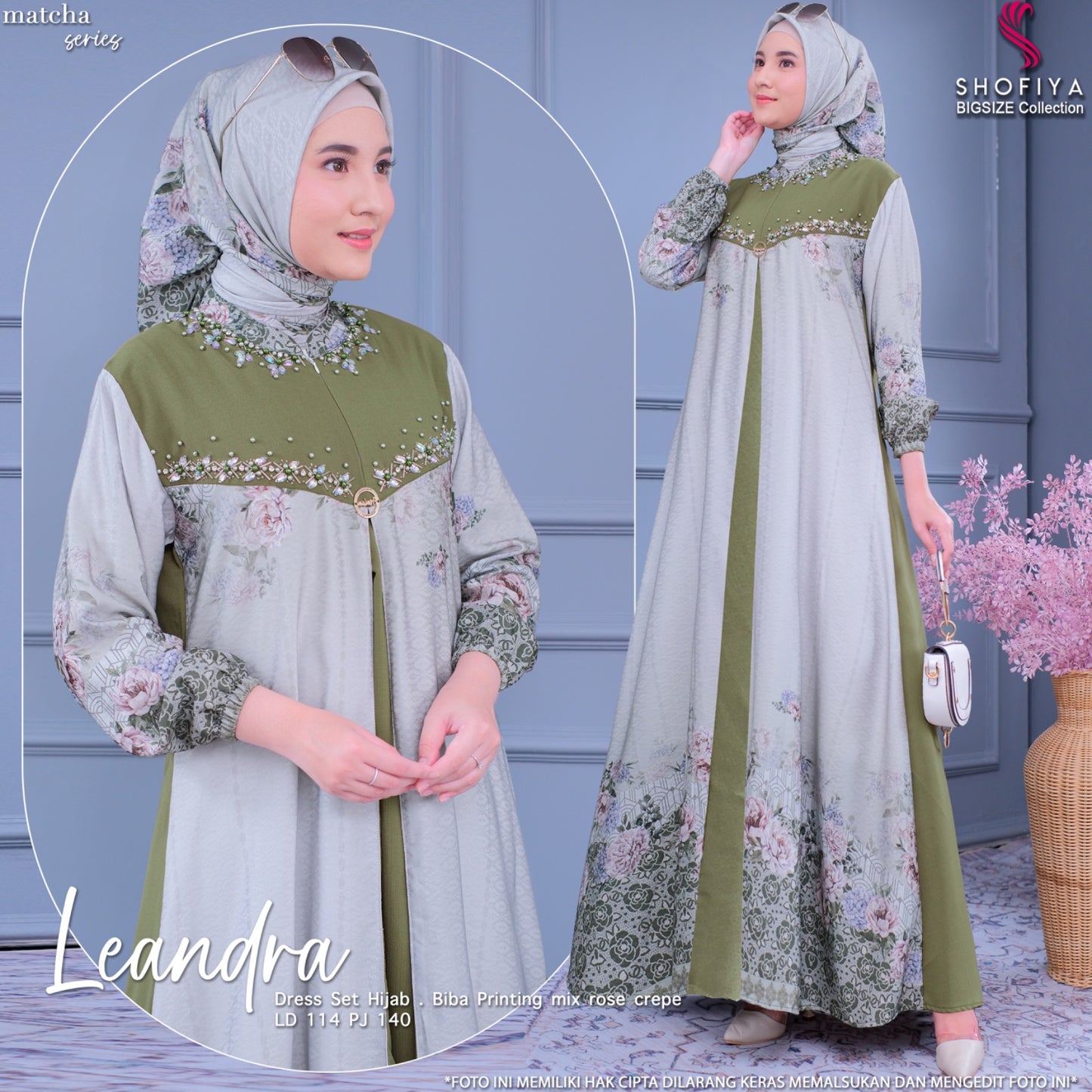LEANDRA JUMBO DRESS