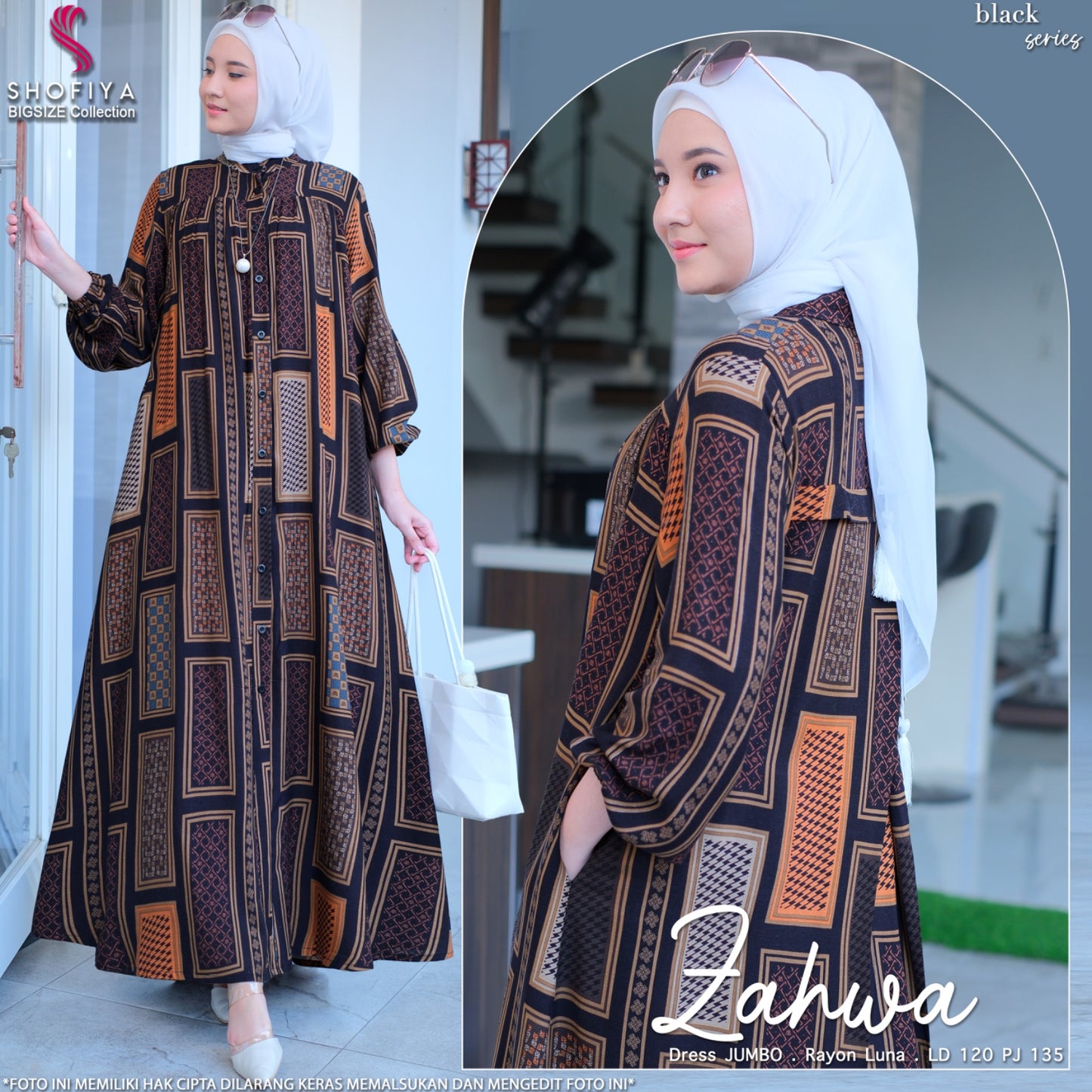 ZAHWA JUMBO DRESS