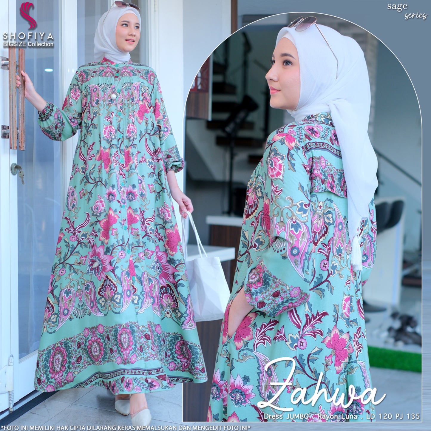 ZAHWA JUMBO DRESS