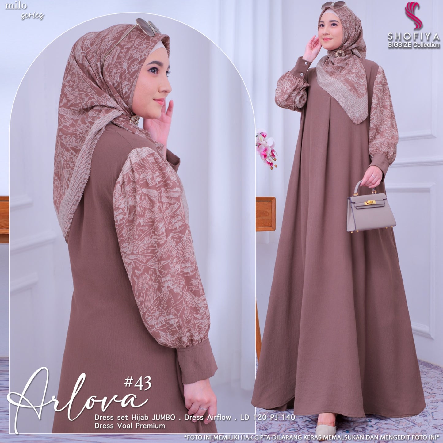 ARLOVA JUMBO DRESS