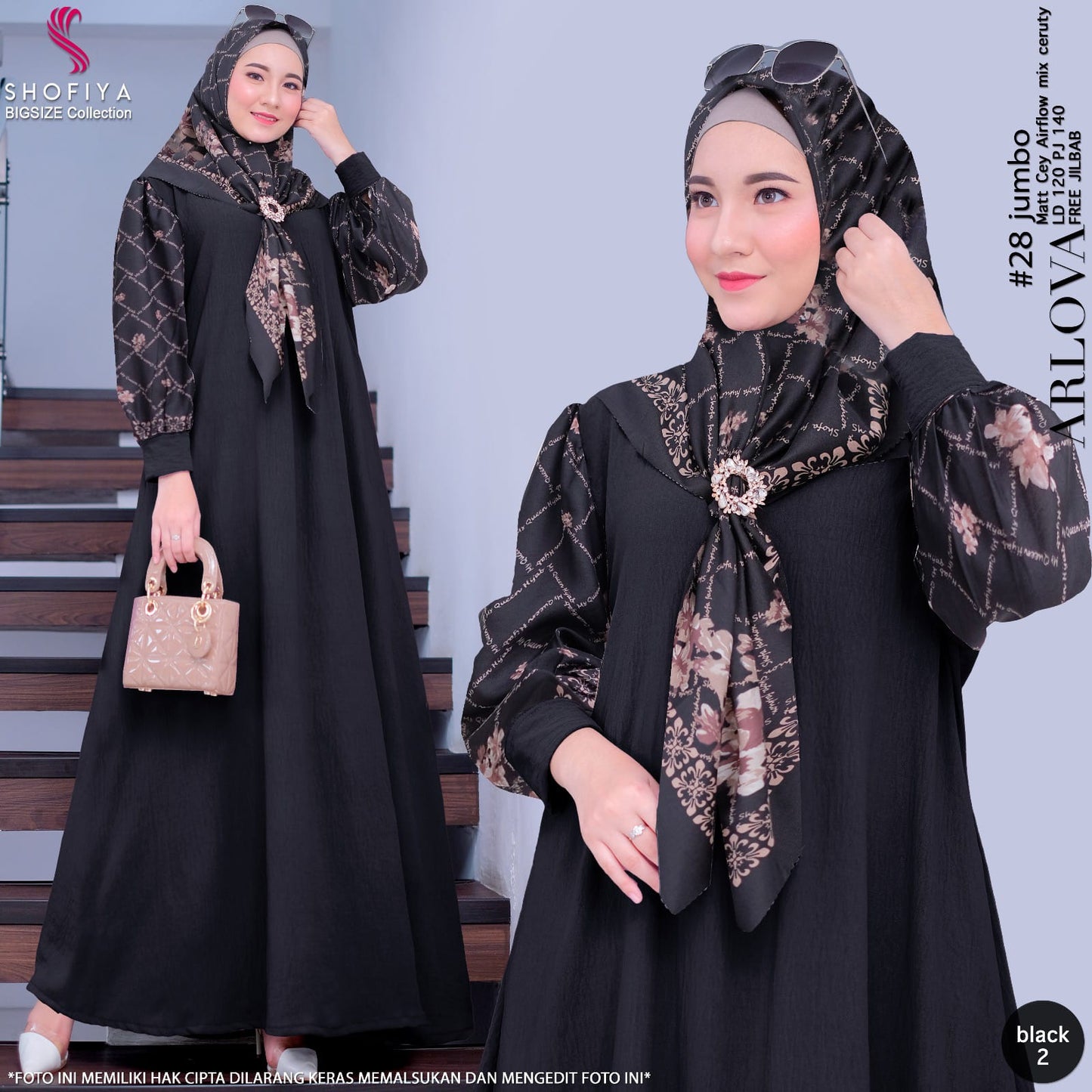ARLOVA JUMBO DRESS