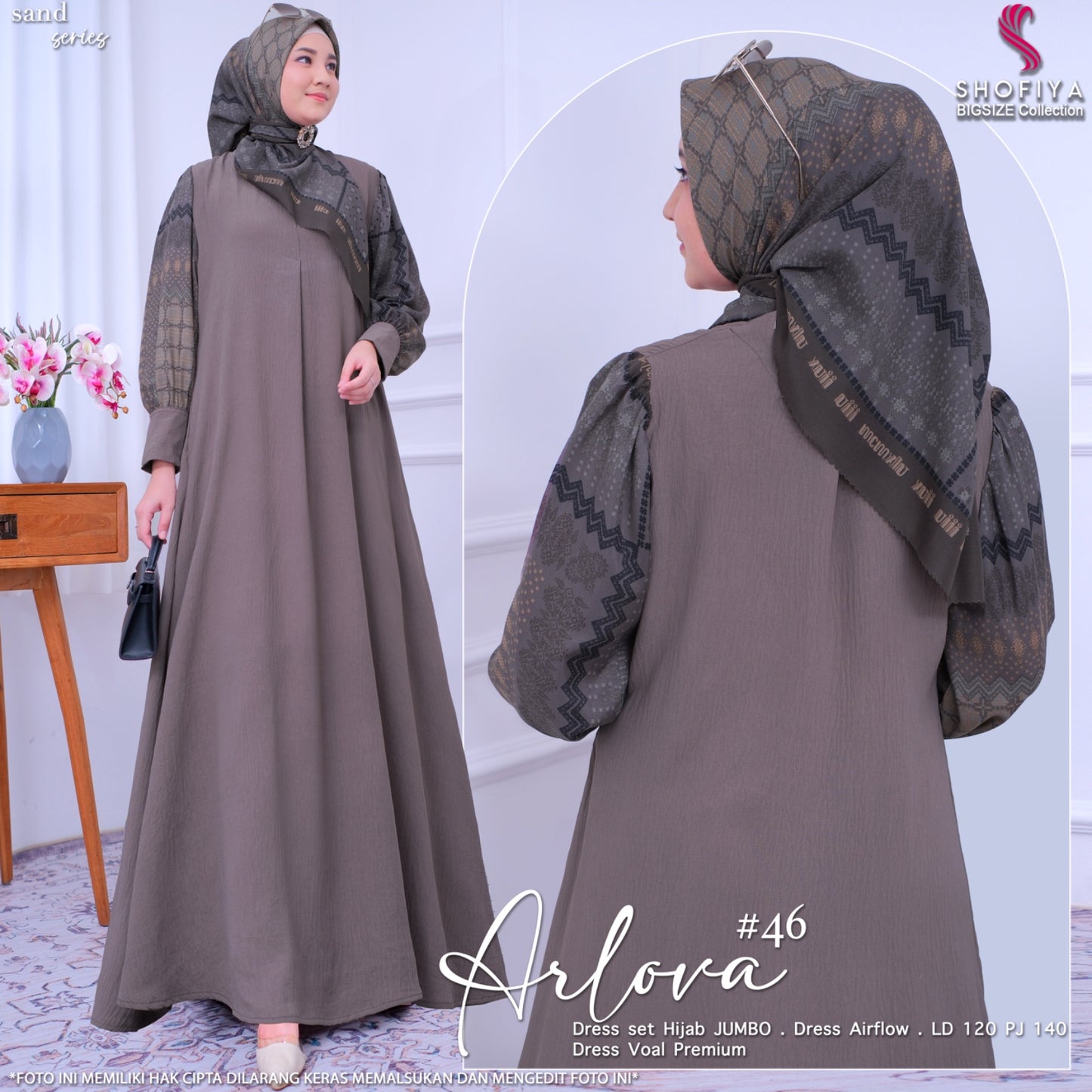 ARLOVA JUMBO DRESS