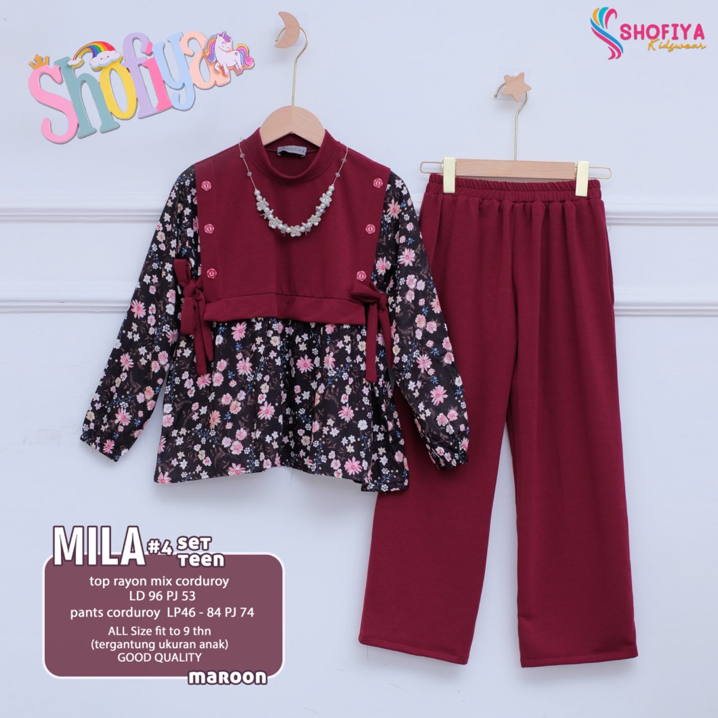 MILA 4 TEEN SET