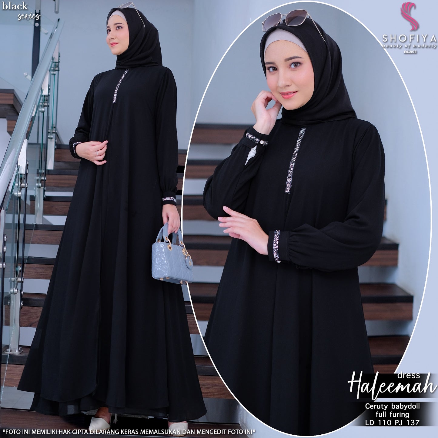 HALEEMAH DRESS ALLSIZE