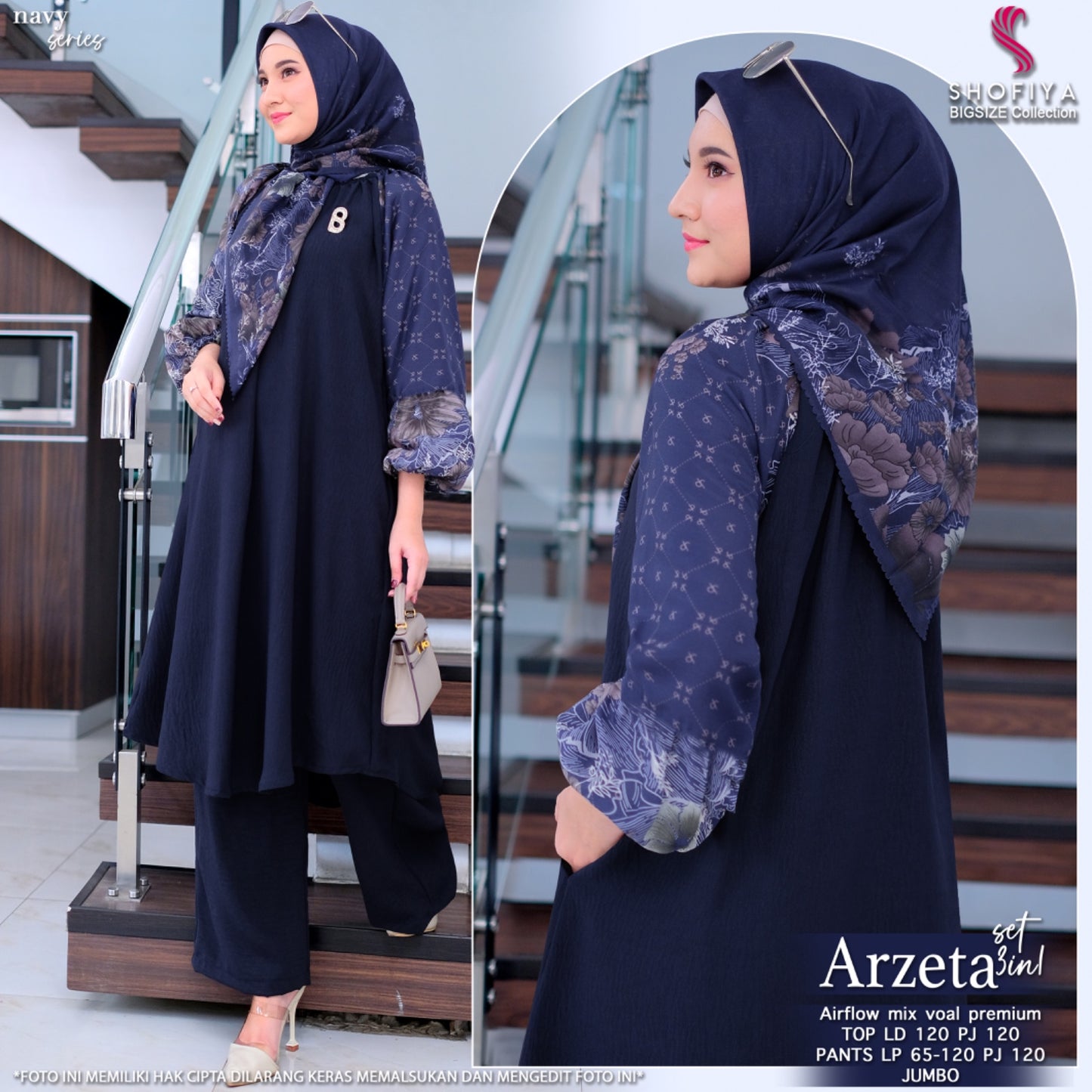 ARZETA JUMBO SET CELANA