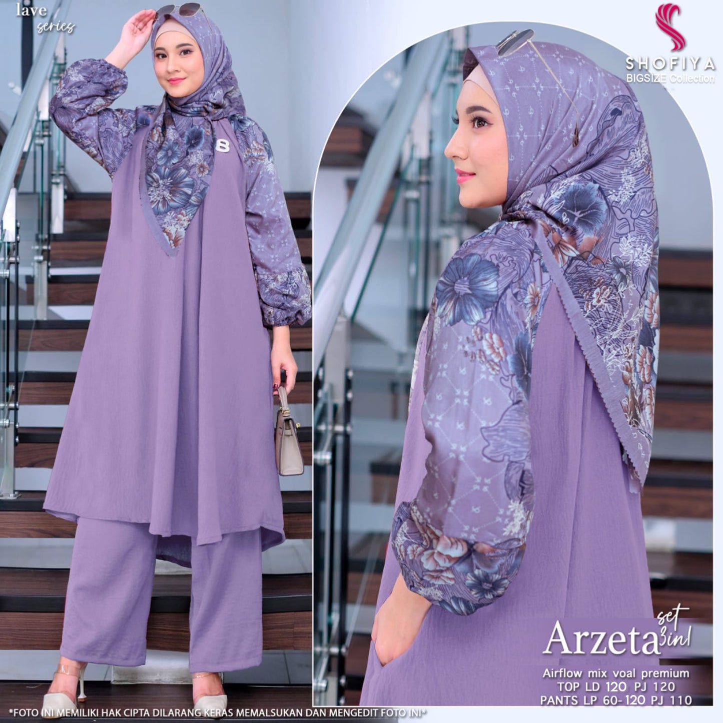 ARZETA JUMBO SET CELANA