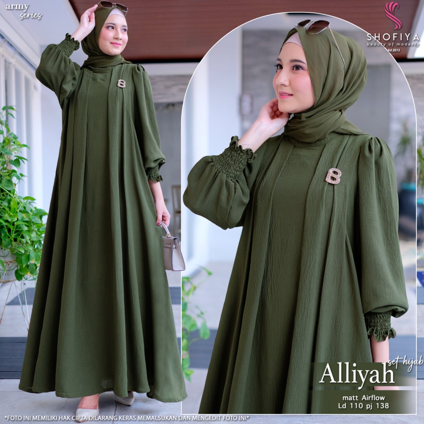ALLIYAH DRESS SET HIJAB