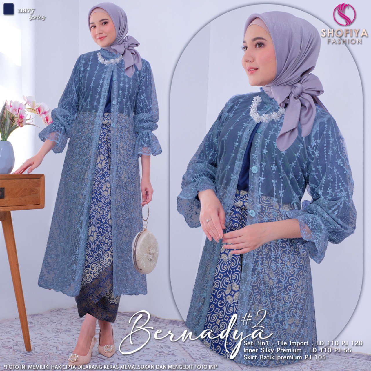 BERNADYA 2 SET KEBAYA