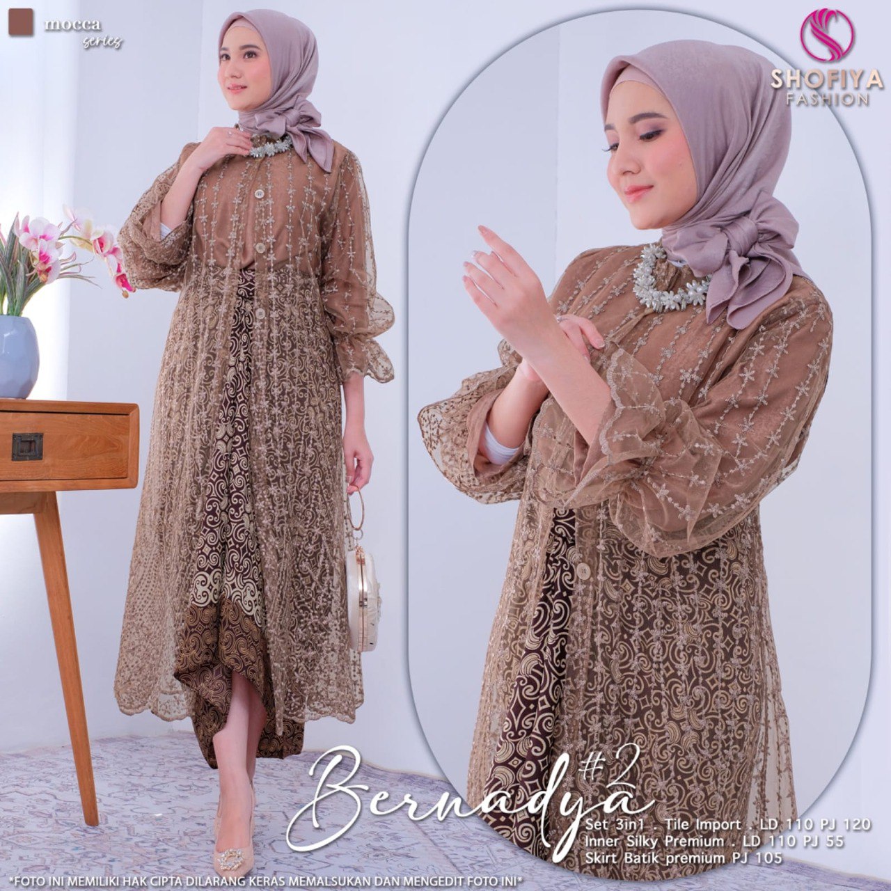 BERNADYA 2 SET KEBAYA