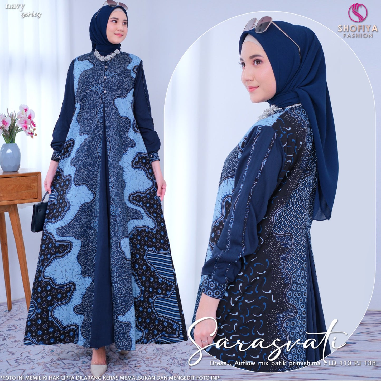 SARASVATI DRESS BATIK