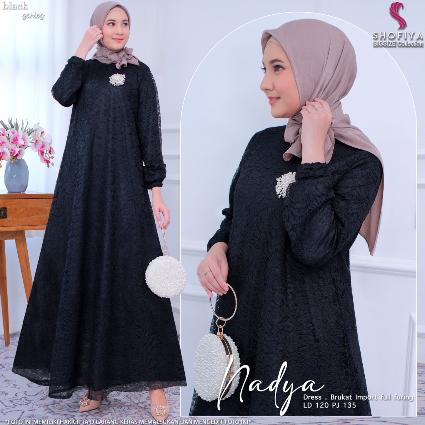 NADYA JUMBO BLACK