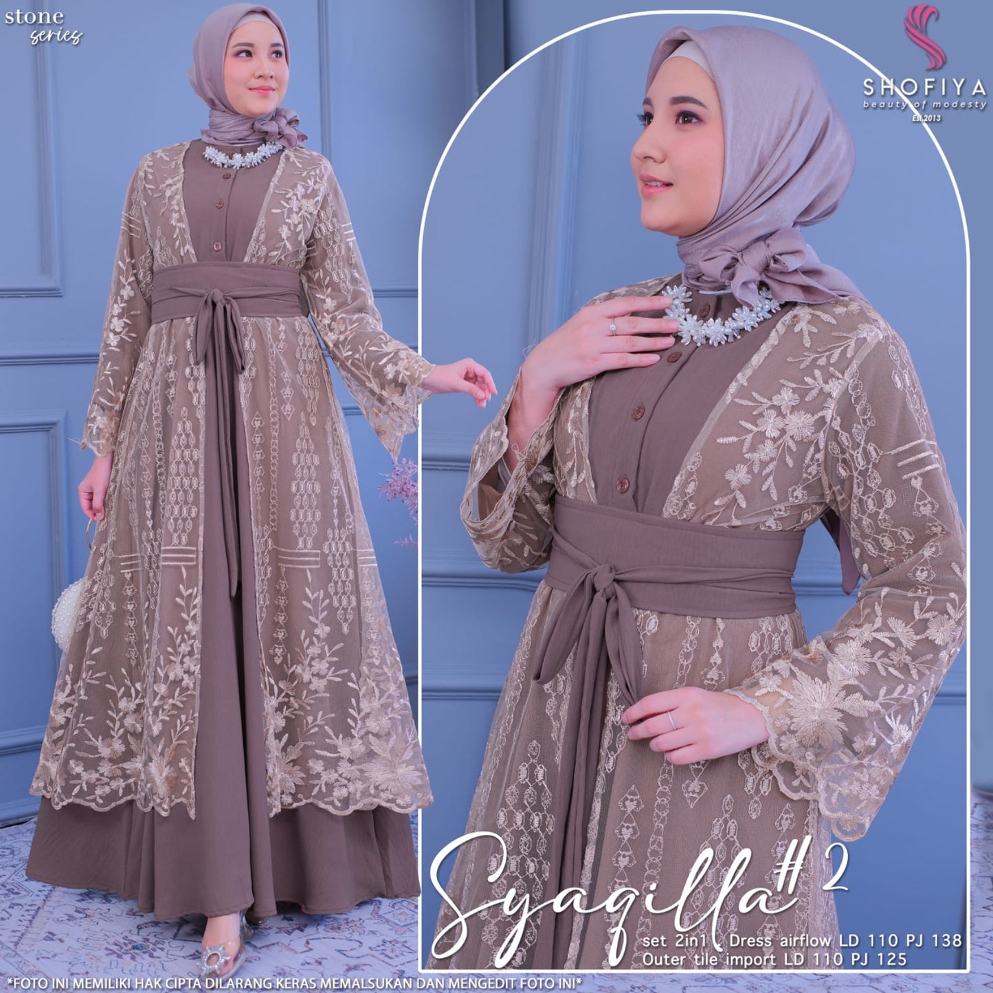 SYAQILLA 2 JUMBO DRESS