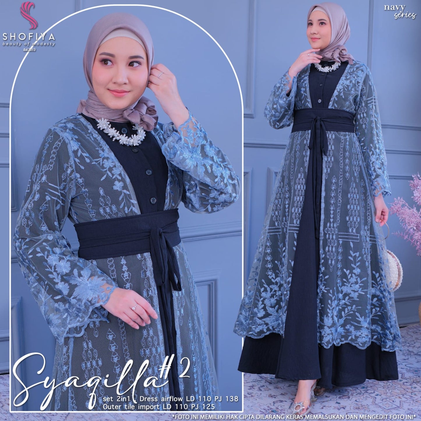 SYAQILLA 2 JUMBO DRESS