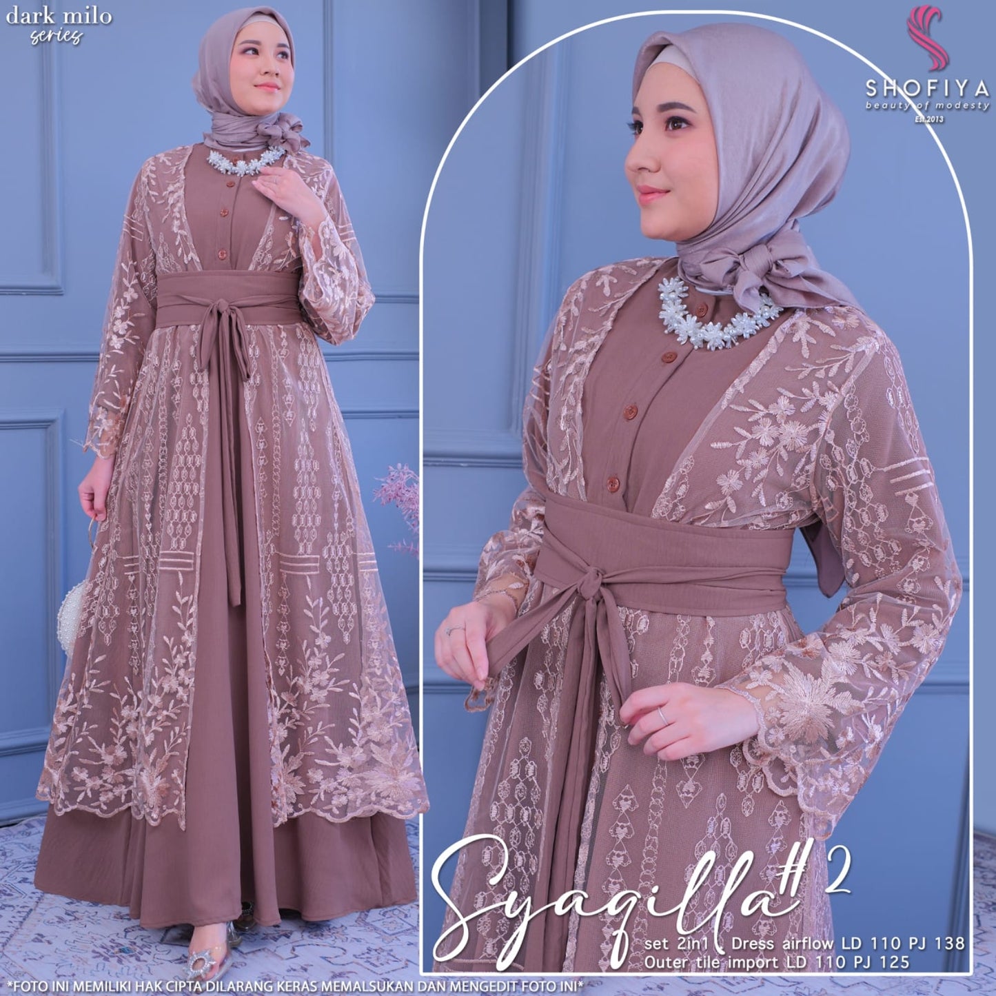 SYAQILLA 2 JUMBO DRESS
