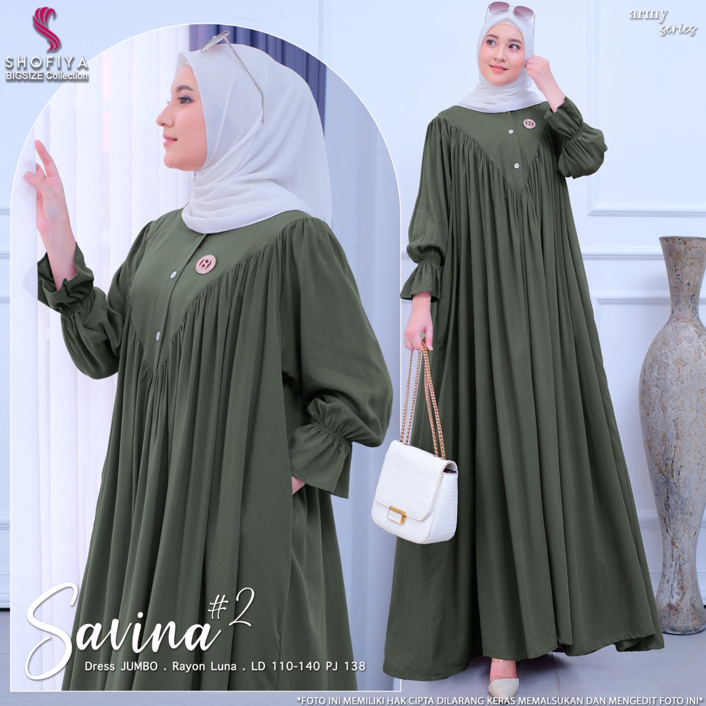 SAVINA 2 JUMBO DRESS