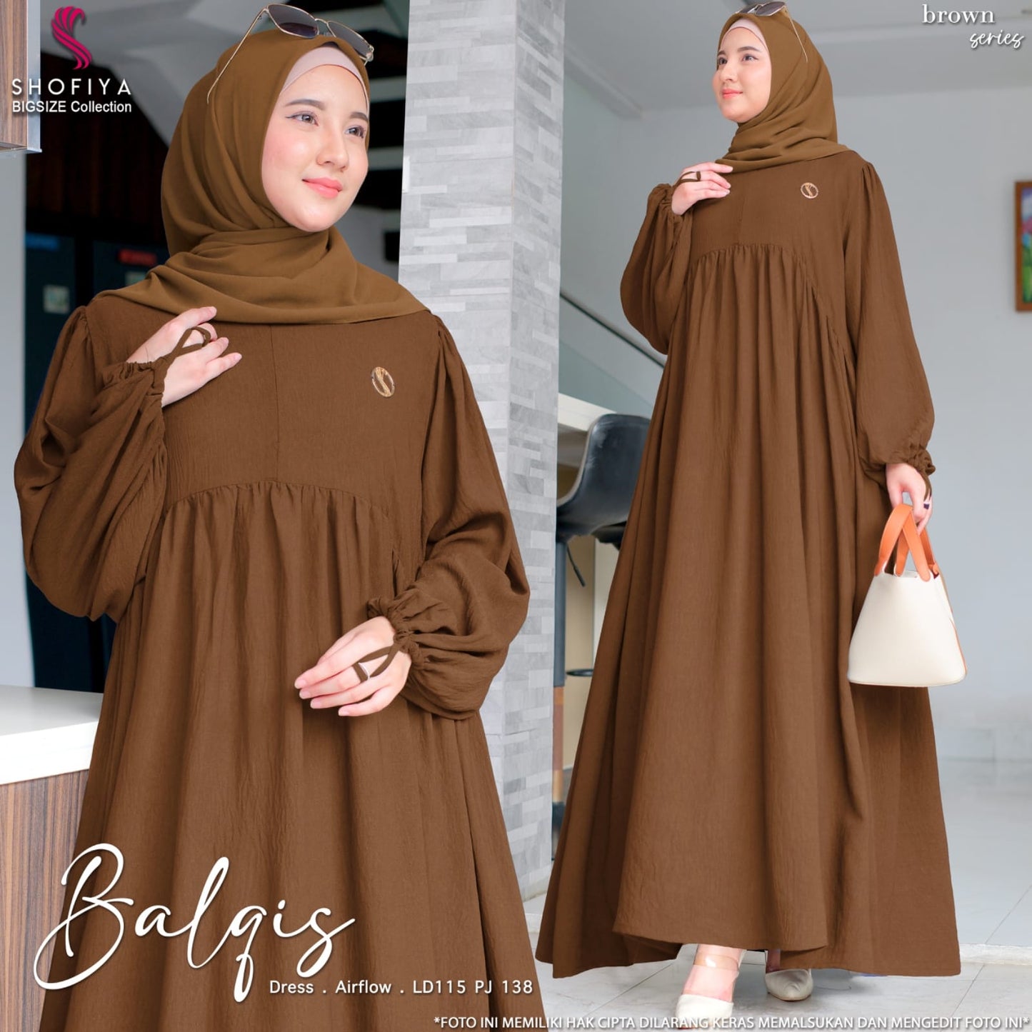 BALQIS JUMBO DRESS