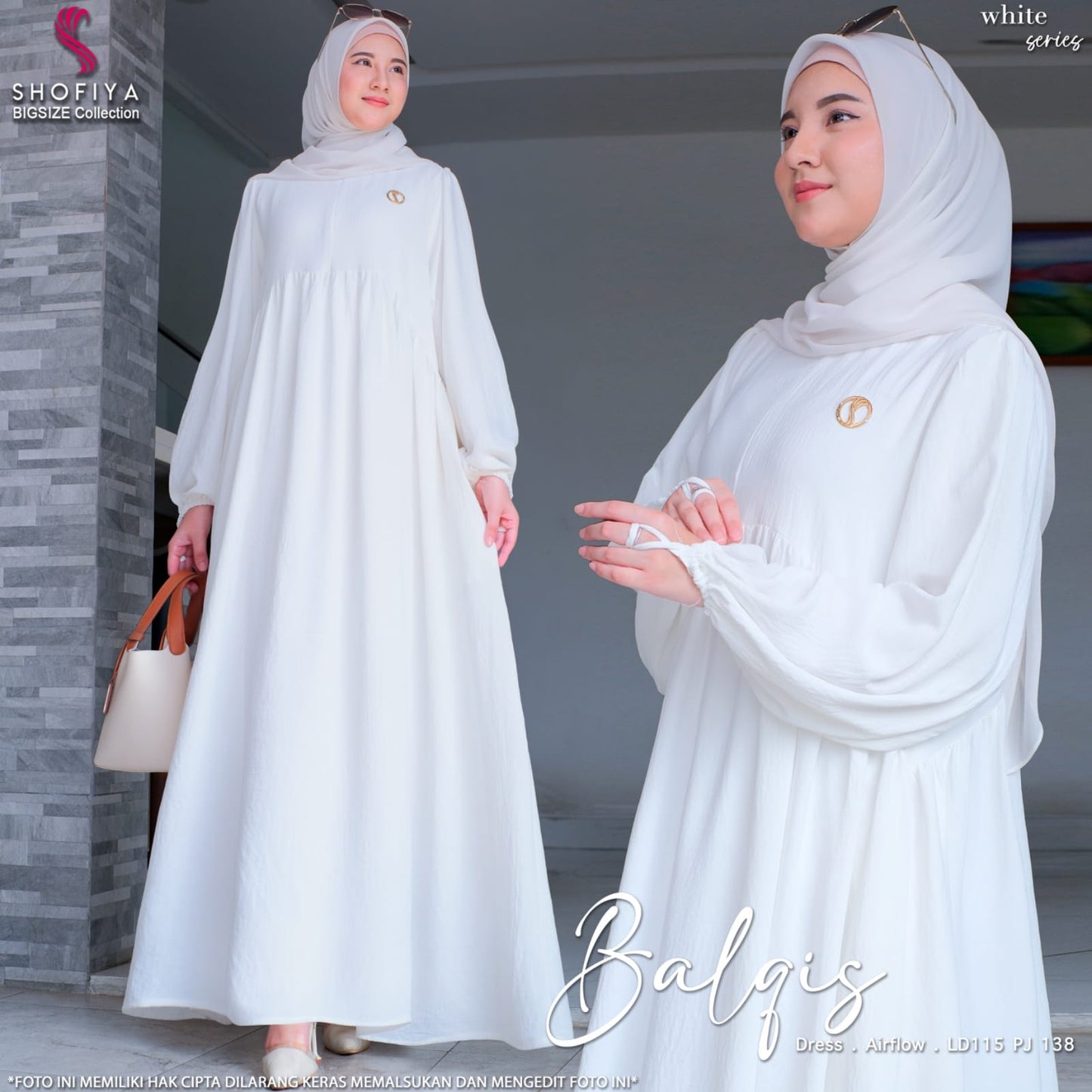 BALQIS JUMBO DRESS