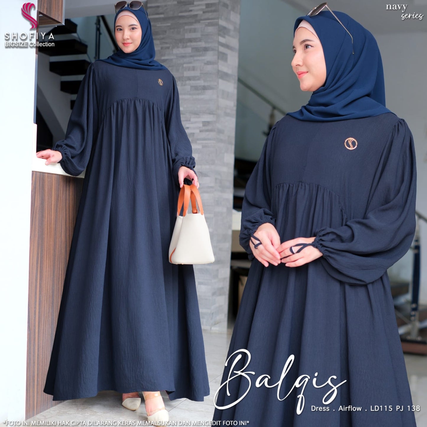 BALQIS JUMBO DRESS